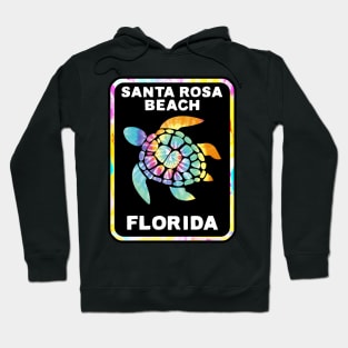 Santa Rosa Beach Florida Sea Turtle Sticker Hoodie